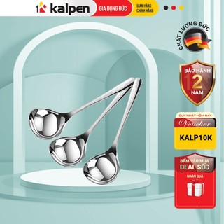 Muôi canh inox 304 nhỏ nguyên khối kalpen