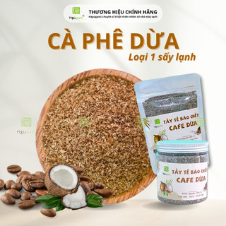 SỈ 1 KÍ Bột Cafe Dừa Nguyên Chất HaPu Organic Tẩy Tế Bào Chết Dưỡng Trắng Da
