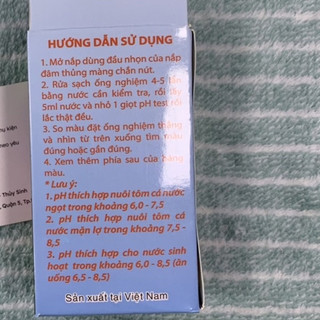 Kiểm tra pH cho hồ thuỷ sinh, cá cảnh