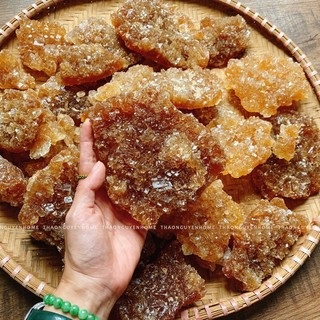 1kg Đường phèn mật mía kết tinh tự nhiên (màu đậm, tảng lớn)