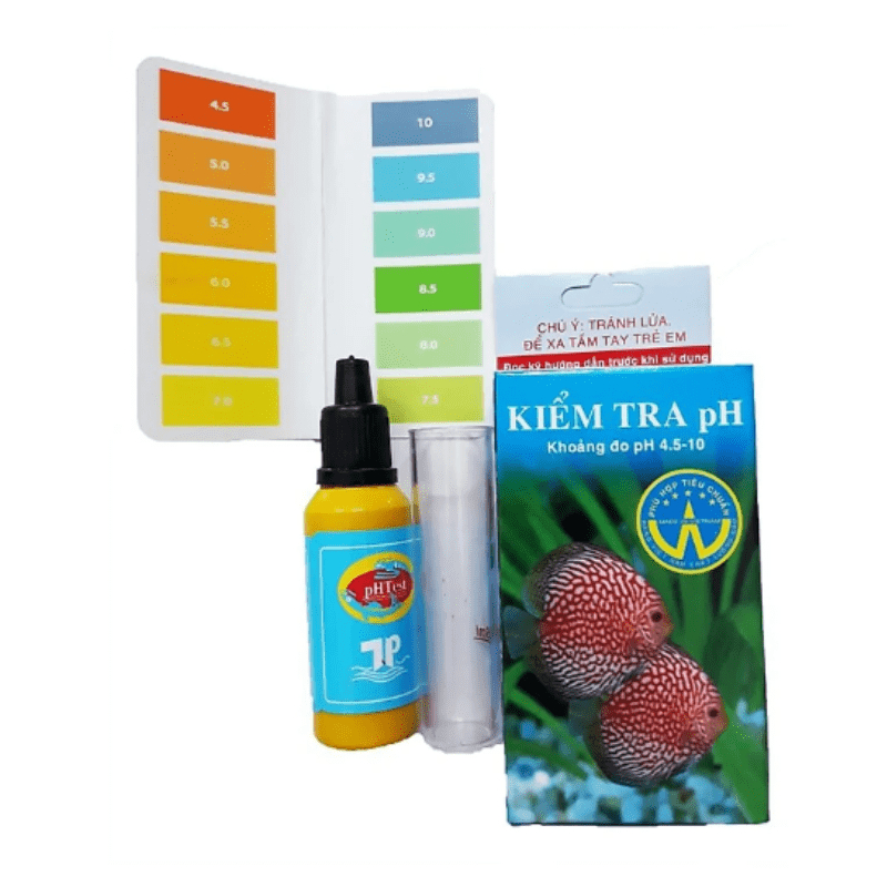 Kiểm tra pH cho hồ thuỷ sinh, cá cảnh