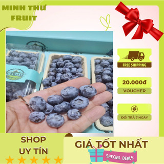 Việt quất hộp 250g trái to ngọt