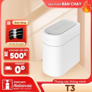 Thùng rác tự động thông minh townew t3 - tự động đóng gói rác - bản quốc tế - hàng chính hãng