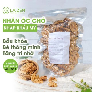 Nhân óc chó vàng Chandler (Mỹ) SẠCH 250gr/500gr, không biến đổi gen, sấy nguyên vị La'zen