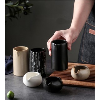 Cốc nước chấm, chén sứ đựng sốt gia vị 100ml, Cup sauce đồ Âu