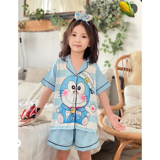 đồ bộ pyjama cho bé trai và gái lụa latin mềm mịn mát
