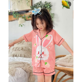 đồ bộ pyjama cho bé trai và gái lụa latin mềm mịn mát