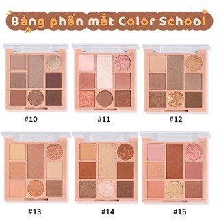 Bảng Phấn Mắt 8 Ô Color School Playing Magic Cube Eyeshadow Palette