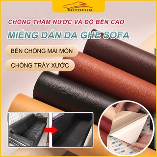 Miếng dán vải da PU cỡ lớn kích thước 137x50cm dùng bọc loa, bọc ghế, ô tô