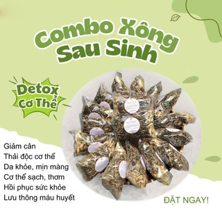 Set 15 Gói Lá Xông Hơi Sau Sinh Liệu Trình 1 Tháng - Lá Xông Cho Bà Đẻ| Lá Xông Sản Phụ - shop Bechit