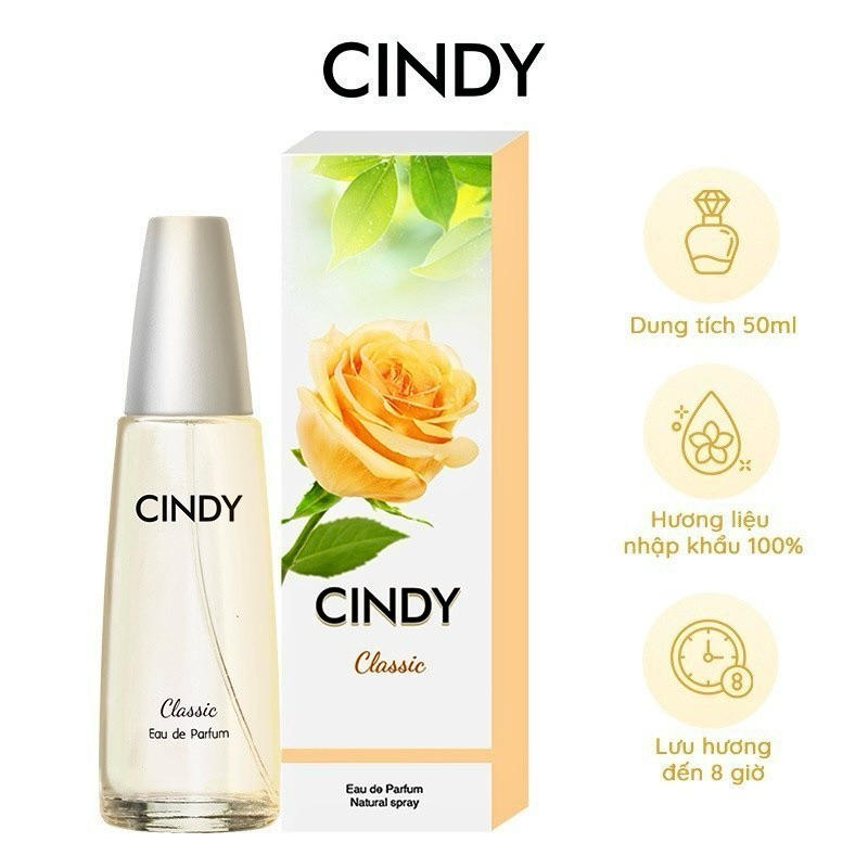 NƯỚC HOA CINDY CLASSIC & PINKY SWEET 50ML