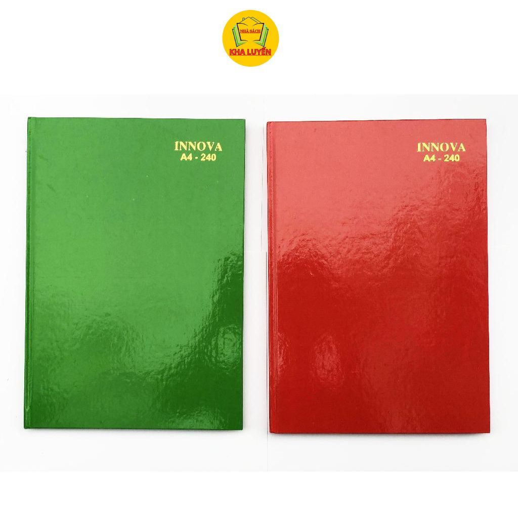 Sổ Bìa Cứng INNOVA A4 6119- 240 Trang, Sổ Bìa Cứng A4 Hải Tiến 240 Trang