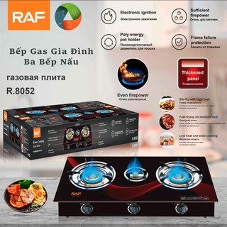 Bếp gas , Bếp gas đôi , Bếp ga điện RAF R8052 công nghệ Nhật Bản c101