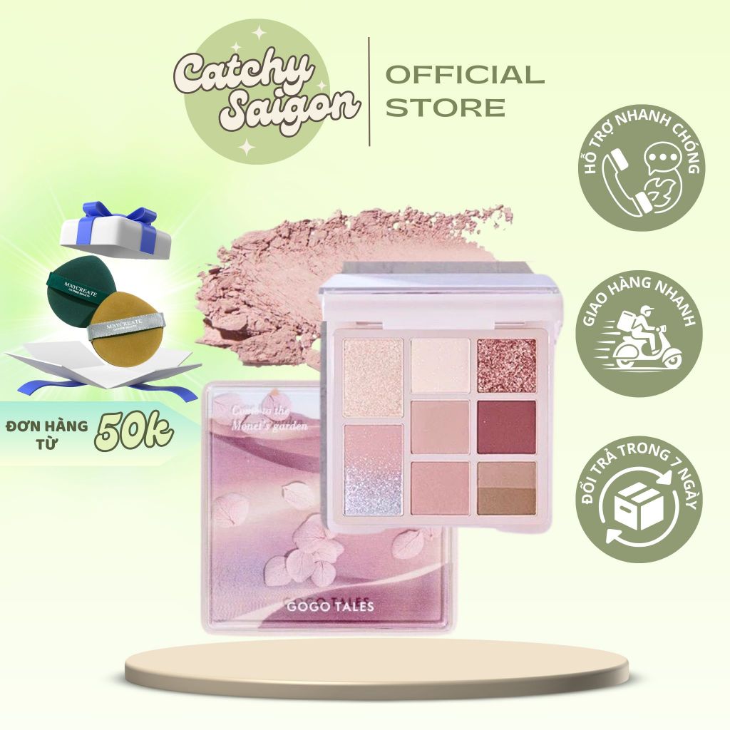 [GOGO TALES] BẢNG MẮT GOGO TALES 9 Ô HOA KHÔ