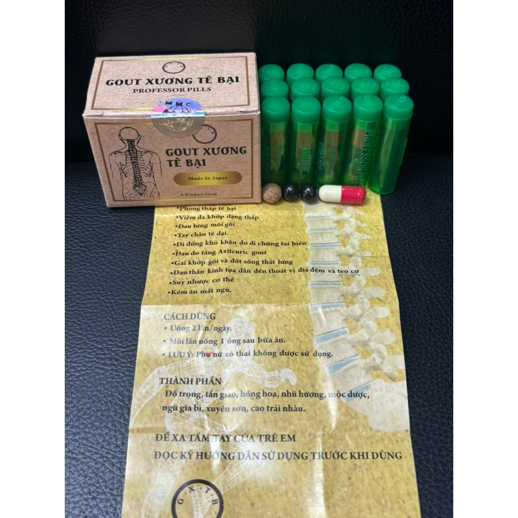 Gout Xương Tê Bại 15 Ống Gout Xương Khớp Japan