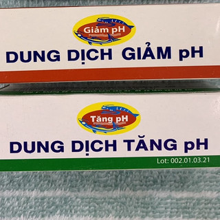 Dung dịch tăng pH, giảm pH