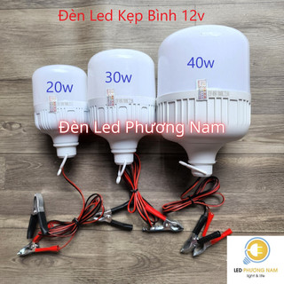 Bóng led kẹp bình Ắc quy 12v - Đèn Led Phương Nam