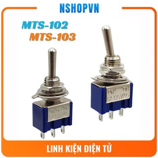 Công tắc gạt 3 chân 6A ( 2 trạng trái, 3 trạng thái )