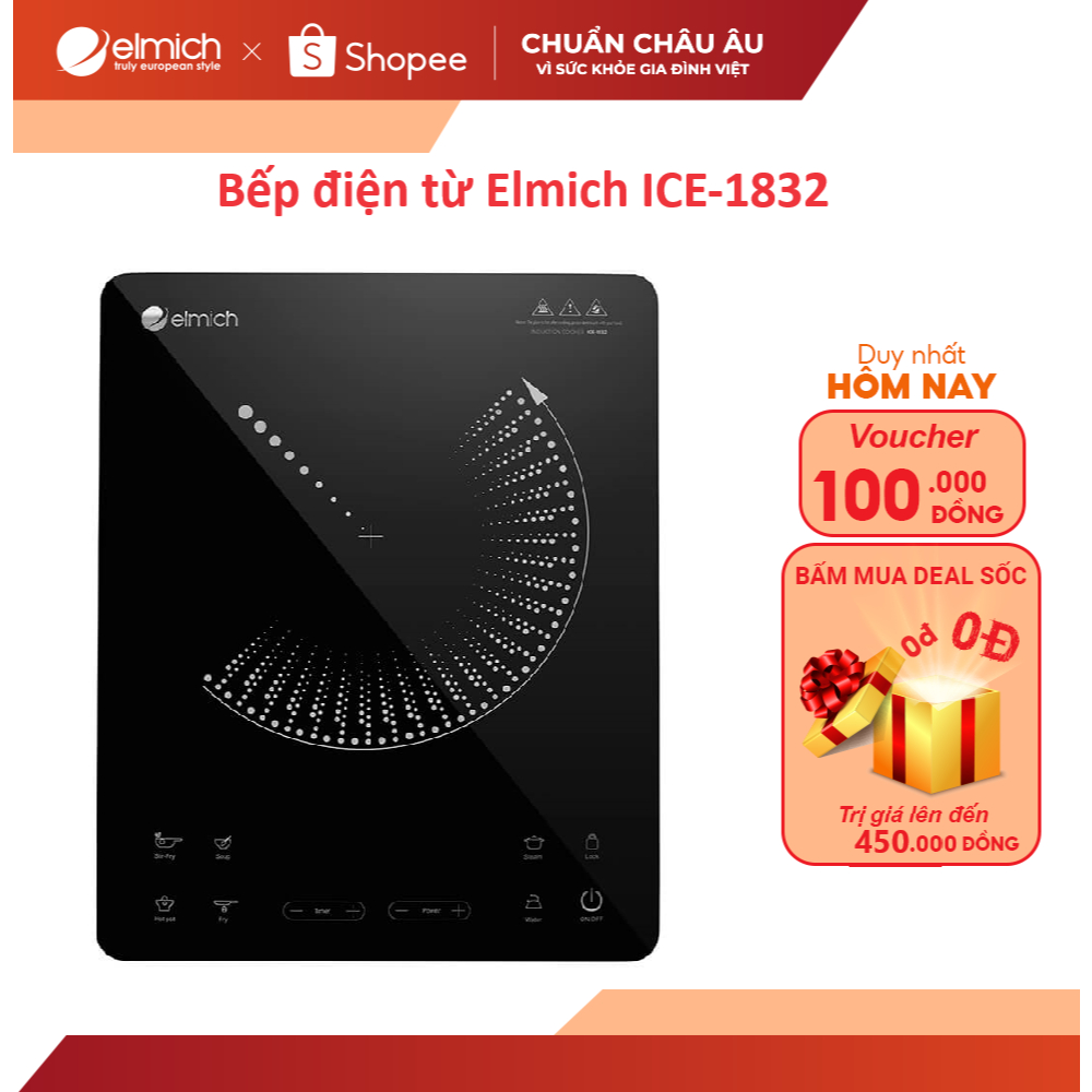Bếp điện từ Elmich ICE-1832