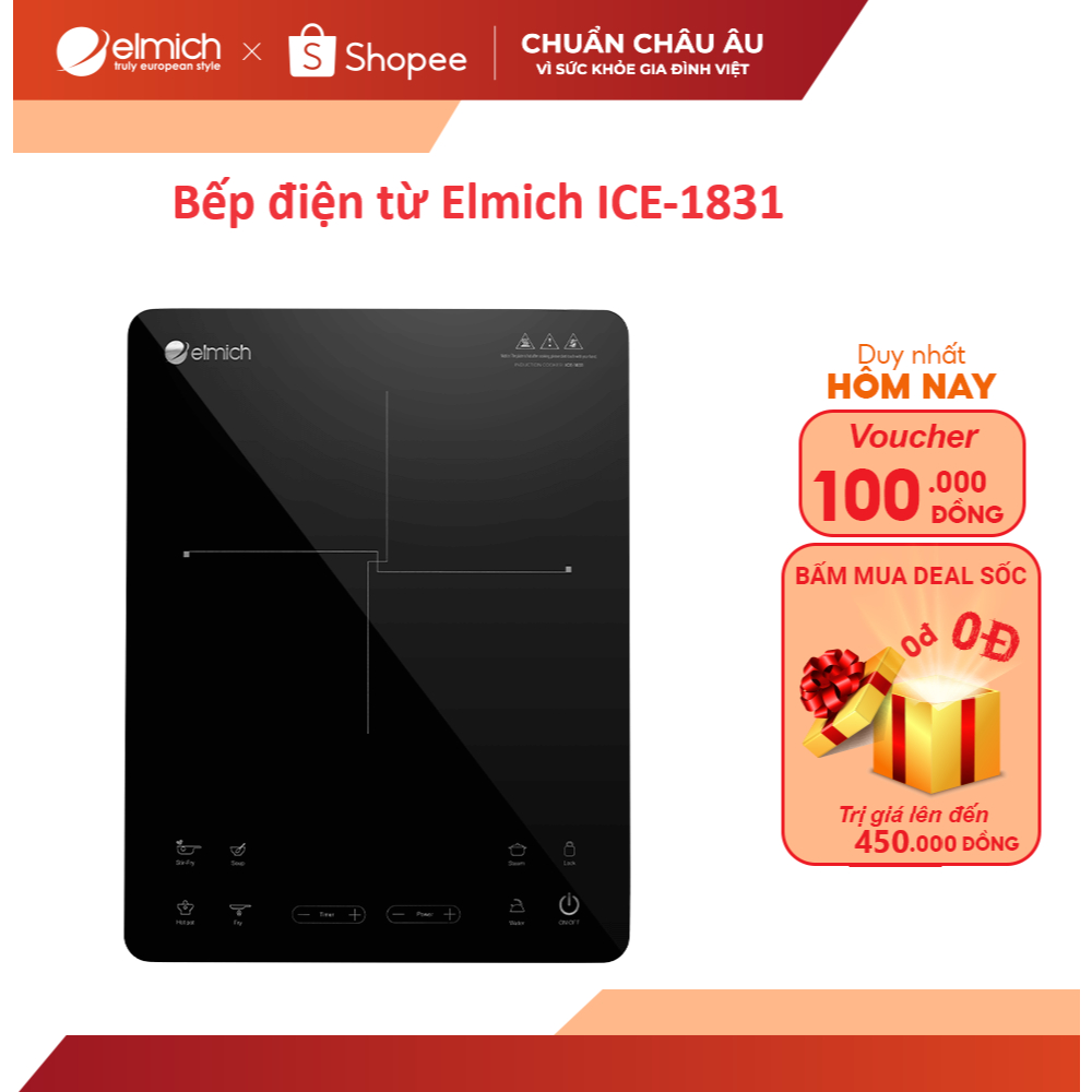 Bếp điện từ Elmich ICE-1831