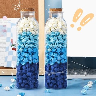 CHAI THỦY TINH TRÒN NÚT GỖ 350ML
