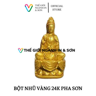 100 gram Bột nhũ vàng 24k pha sơn