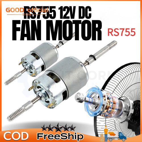 Motor 550 RS550 RS755 12 Răng của máy khoan pin (có sẵn 12V - 21V),Sản phẩm chính hãng，động cơ quạt