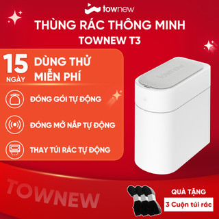 Thùng rác tự động thông minh TOWNEW T3 Tự động hàn túi, thay túi rác - Bản Quốc Tế