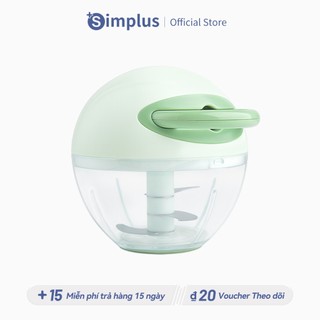 Máy xay tỏi ớt cầm tay Simplus đa năng dễ dàng tháo lắp tiện dụng LLJH003- Bảo Hành 1 Năm 1 Đổi 1