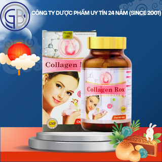 Viên uống Collagen Rox trắng da, bổ sung Collagen chống lão hóa, làm đẹp da, giảm sạm nám