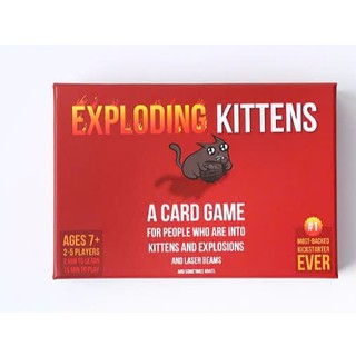 Bài Mèo Nổ - Exploding Kittens (hộp đỏ) - Muasamhot1208