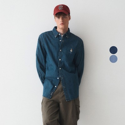 Áo Sơ Mi WHO.A.U Steve Denim Shirts_WHYJE2333U