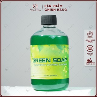 Green soap nước lau da đậm đặc sau thẩm mỹ chai 500ml