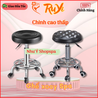 Ghế xoay spa , ghế múi xoay, ghế thường cho spa, phun xăm, nối mi