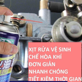 Chai xịt chế hòa khí BOTNY 450ml