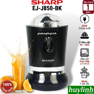 Máy vắt cam Sharp EJ-J850-BK - 85W [Sharp J850]