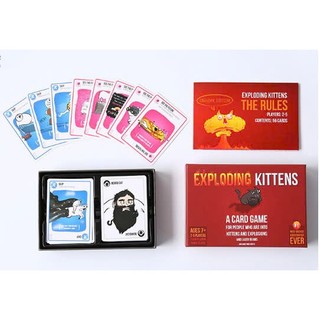 Bài Mèo Nổ - Exploding Kittens (hộp đỏ) board game Asam