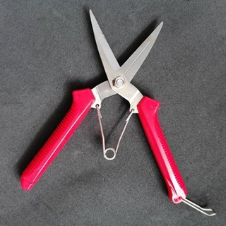 Kéo tỉa cành trái, tỉa chi dăm 19,5cm màu đỏ