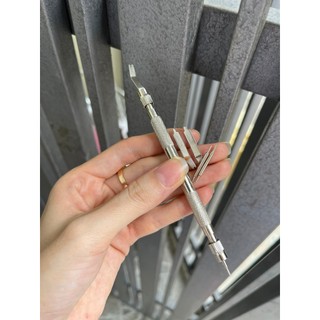 Ảnh thật 100% từ Kimdongho - Dụng cụ tháo thay dây da đồng hồ kèm 4 đầu thay như hình