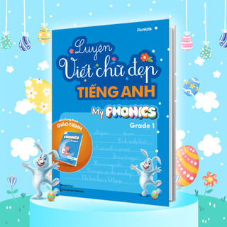Sách Luyện viết chữ đẹp tiếng Anh My Phonics grade 1