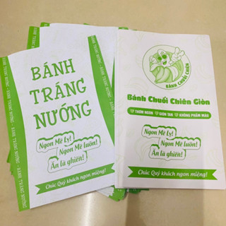 500 túi giấy chống nóng túi đựng bánh tráng nướng và túi bánh chuối chiên