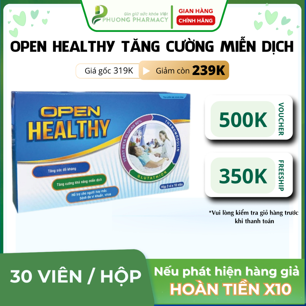 Open Healthy Tăng Cường Miễn Dịch