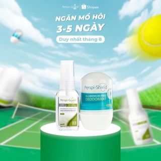 Combo xịt khử mùi Perspi-Guard 30ml + Lăn khử mùi Perspi-Shield 50ml