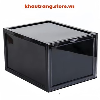 Hộp đựng giày nhựa cứng trong suốt PLSHARK  [ HÀNG CAO CẤP ]