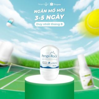 Lăn khử mùi tự nhiên thuần chay Perspi-Rock 50ml