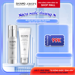 Bộ chăm sóc da mặt skinmd pure whitenol dưỡng trắng da/ chăm sóc làn da mẩn đỏ và da nám skinmd laboratories