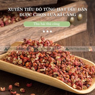 Xuyên tiêu đỏ 1kg, hoa tiêu Tứ Xuyên, cay, thơm, gia vị tẩm ướp món ăn, lẩu tứ xuyên chuẩn vị