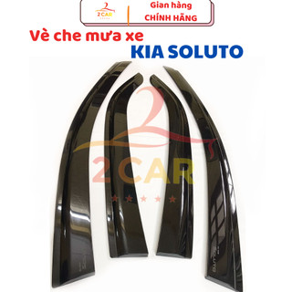 Vè Che Mưa Xe Kia Soluto 2019 2020 2021 2022 2023 2024 NHỰA ĐEN dày