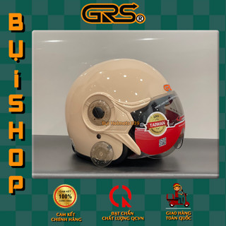 Phụ Kiện Khóa kính Nón bảo hiểm grs 3/4 đầu GRS A368k - Chốt kính Helmet chính hãng 100% công nghệ Đài Loan