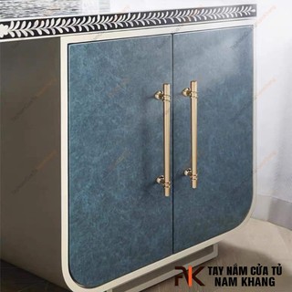 Tay nắm tủ cổ điển màu vàng NK207-V (Màu Vàng)